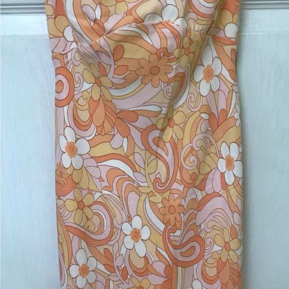 Hollister Maxi Paisley Dress Size M - Picture 6 of 7